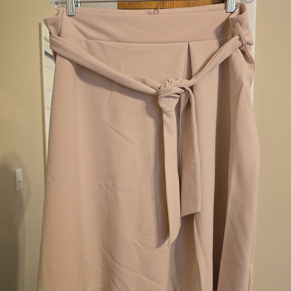 Worthington Women's Tan A-Line Skirt